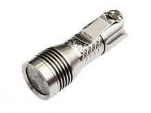 MecArmy PS16 Rechargeable EDC Flashlight - 4 x CREE XP-G3 S5 LED - 2000 Lumens - Uses 1 x 16340 (Included) or 1 x 18350 - Polished