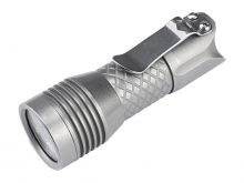 MecArmy PS16 Rechargeable EDC Flashlight - 4 x CREE XP-G3 S5 LED - 2000 Lumens - Uses 1 x 16340 (Included) or 1 x 18350 - Sandblasted