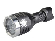 MecArmy PT10 Ultra Bright Rechargeable Flashlight - 3 x CREE XP-G2 - 800 Lumens - Includes 1 x 10440