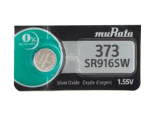 Murata SR916SW 373 30mAh 1.55V Silver Oxide Watch Battery - 1 Piece Tear Strip