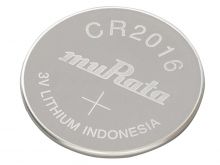 Murata CR2016 85mAh 3V Lithium (LiMnO2) Coin Cell Watch Battery - Bulk