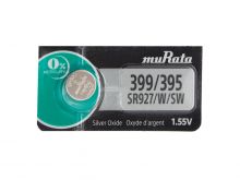 Murata SR927W 399 52mAh 1.55V Silver Oxide Watch Battery - 1 Piece Tear Strip