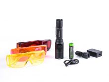 Nextorch P56 Forensic Light Sources Kit - White, Blue, Red, Green, IR and UV LED - Includes 1 x 18650