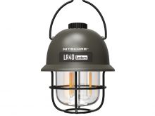 Nitecore LR40 USB-C Rechargeable LED Lantern - 100 Lumens - Uses Built-in 4000mAh Li-ion Battery Pack - Army Green