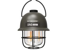Nitecore LR40 USB-C Rechargeable LED Lantern - 100 Lumens - Uses Built-in 4000mAh Li-ion Battery Pack - in Army Green or White