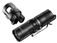 Nitecore Multitask MT10C LED Flashlight Kit - CREE XM-L2 U2 LED - 920 Lumens - Includes 1 x LMA1 Helmet Clip