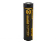 Nitecore NL1826R 18650 2600mAh 3.6V Protected Lithium Ion (Li-ion) Button Top Battery with Built In Micro-USB Charging Port