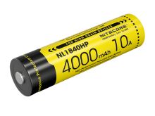 NITECORE NL1840HP 18650 4000mAh 3.6V Protected High Drain 10A Lithium-ion (Li-ion) Button Top Battery