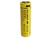 Nitecore NL2150HPR 21700 5000mAh 3.6V High Drain Protected Lithium Ion (Li-ion) Button Top Battery with Built-In USB-C Charging Port