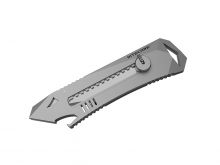 Nitecore NTK10 Titanium Utility Knife - Retractable - 4.5 Inch - 2.38oz