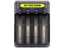 Nitecore Q4 4-Bay Quick Charger for Li-Ion, IMR Batteries - Blackberry
