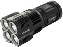 Nitecore Tiny Monster TM28 Flashlight Kit - 4 x CREE XHP35 HI LEDs - 6000 Lumens - Includes 4 x 3100mAh Nitecore IMR 18650s