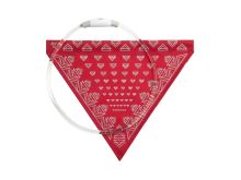 Nite Ize NiteHowl Bandana Rechargeable LED Safety Necklace - Disc-O Select - Red or Gray