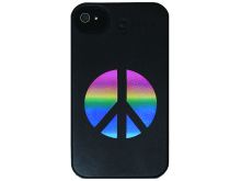 Nite Ize BioCase Biodegradable iPhone 4/4S Case - US Made and Eco-Friendly! - Black Peace (BIO-IP4-01G1)