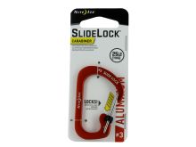 Nite Ize SlideLock Carabiner - Aluminum with Slide-to-Lock Design - #3 - Orange (CSLA3-19-R6)