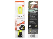 NiteIze Gear Tie Loopable Twist Tie 12 in. - 2 Pack - Neon Yellow