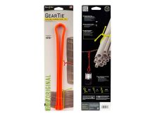 NiteIze Gear Tie Reusable Rubber Twist Tie 24 in. - 2 Pack - Bright Orange
