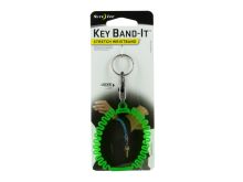Nite Ize Key Band-It Stretch Wristband with S-Biner MicroLock for Keys - Lime (KWB-17-R6)