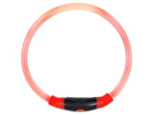 Nite Ize NiteHowl LED Safety Necklace for Pets - Cut to Fit 12 to 27-Inch - Red LED - Includes 2 x L1154s (NHO-10-R3)