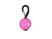 Nite Ize PetLit LED Collar Light with Carabiner Clip - White LED - Includes 1 x CR927 - Jewel Pink (PCL02-03-12JE)