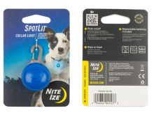 Nite Ize SpotLit Collar Light - Blue Plastic