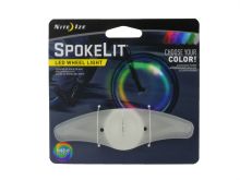 Nite Ize SpokeLit LED Wheel Light for Bikes - Includes 2 x CR2016s - Disc-O Select (SKL2-07-R6)