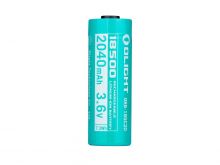 Olight 185C20 18500 2040mAh 3.7V Protected Lithium Ion (Li-ion) Button Top Battery - Retail Card