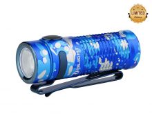 Olight Baton 3 Rechargeable LED Flashlight - 1200 Lumens - Luminus SST40 - Includes 1 x RCR123A - Ocean Camouflage
