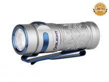 Olight Baton 3 Rechargeable LED Flashlight - 1200 Lumens - Luminus SST40 - Includes 1 x RCR123A and Charging Box - Winter