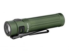 Olight Baton 3 Pro Rechargeable LED Flashlight - Cool White LED/OD Green Body