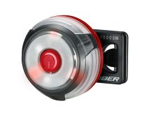 Olight Gober USB-C Rechargeable LED Safety Light - 4 Lumens - Includes Built-in 240mAh Li-ion Battery Pack - Red