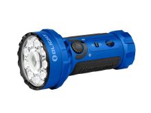 Olight Marauder Mini Rechargeable LED Flashlight - 7000 Lumens - Uses 24Wh 36250 Lithium Battery - Blue