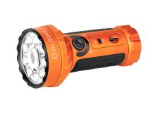 Olight Marauder Mini Rechargeable LED Flashlight - 7000 Lumens - Uses 24Wh 32650 Lithium Battery - Orange