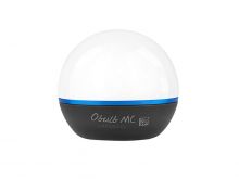 Olight Obulb MC RGB Magnetic LED Ball - 75 Lumens - Uses Built-in 630mAh Li-Poly Battery Pack - Black, Brick Red, White