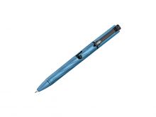 Olight Open Pro USB-C Rechargeable LED Flashlight and Pen - 120 Lumens - Uses Built-in 110mAh Li-Poly Battery Pack - Lake Blue