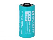 Olight IMR RCR123A / 16340 550mAh 3.7V Protected Lithium Ion (Li-ion) Button Top Battery for S1R II (ORB-163C05-10C)
