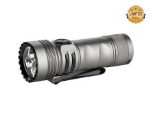 Olight Seeker 4 Mini Rechargeable LED Flashlight - 1200 Lumens - Includes 1 x 18350 - Titanium