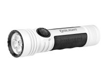 Olight Seeker 4 Pro Rechargeable LED Flashlight - 4600 Lumens - Cool White - Includes 1 x 21700 - White