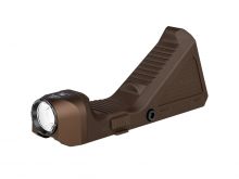 Olight Sigurd 2-in-1 Angled Grip Rechargeable LED Weapon Light - 1450 Lumens - Includes Built-in 2400mAh Li-Poly Battery Pack - Desert Tan