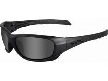 Wiley X WX Gravity Climate Control Sunglasses Rx Ready with High Velocity Protection - Black Ops Matte Black Frame with Smoke Grey Lenses (CCGRA01)