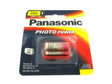 Panasonic CR-2PA/1B 850mAh 3V Lithium (LiMnO2) Button Top Photo Battery - 1 Piece Retail Card