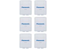 Panasonic Clear Battery Cases for 4 x AA or 5 x AAA - 6 Pack