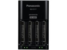 Panasonic Eneloop Pro 4-Position Charger with 4 x 950mAh NiMH Low Self Discharge AAA Batteries (K-KJ17K3A4BA)
