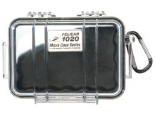 Pelican 1020 Watertight Case With Liner - Clear Black