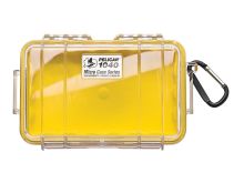 Pelican 1040 Micro Case - Yellow with Clear Cover