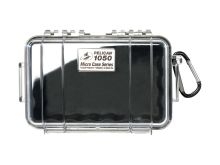 Pelican 1050 Watertight Case - Clear or Black Case and Black, Blue, and Yellow Liner Color Options