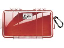 Pelican 1060 Micro Case - Clear Red