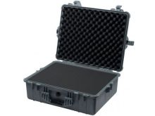 Pelican 1600 Watertight Protector Case with Liner and Foam - Large - 24.4 x 19.4 x 8.8-Inches - Black, Orange, Silver, Desert Tan or Yellow