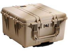 Pelican 1640 Airtight Transport Case With Pelican Logo - With Foam - Tan