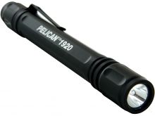 Pelican 1920 Compact LED Flashlight - 224 Lumens - Includes 2 x AAAs  - Black